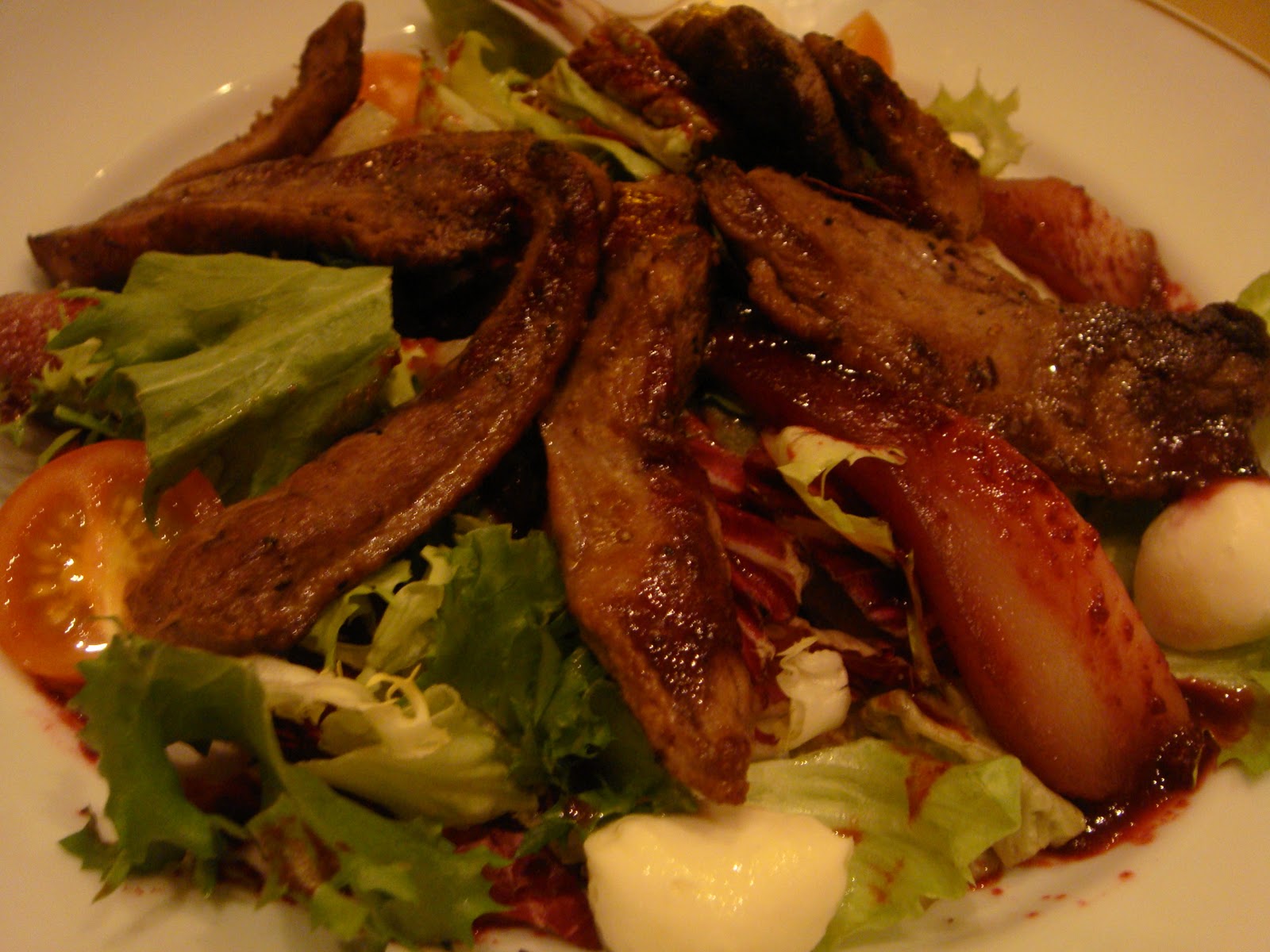 Duck And Pear Salad - Tasty Duck Starters
